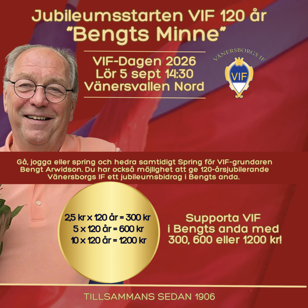 Jubileumsstarten - Bengts Minne